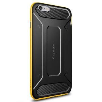 Spigen iPhone 6 Plus/6s Plus ile Uyumlu Kılıf Neo Hybrid Carbon Reventon Yellow