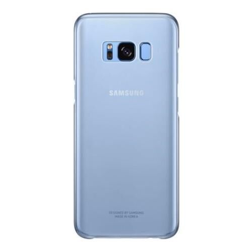 Galaxy S8 ile Uyumlu Şeffaf Kılıf Mavi EF-QG950CLEGWW
