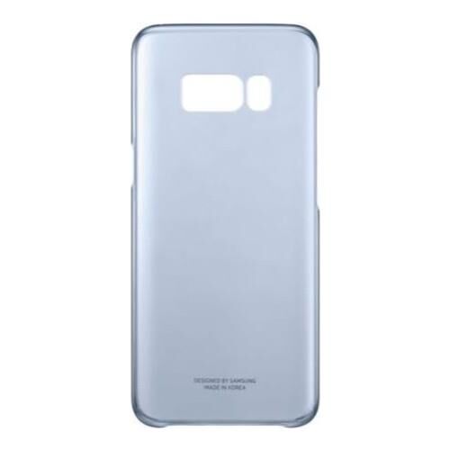 Galaxy S8 ile Uyumlu Şeffaf Kılıf Mavi EF-QG950CLEGWW