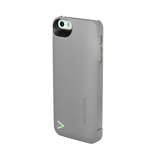 Boostcase iPhone SE/5S/5 ile Uyumlu 2200 mAh Şarjlı Kılıf Gri