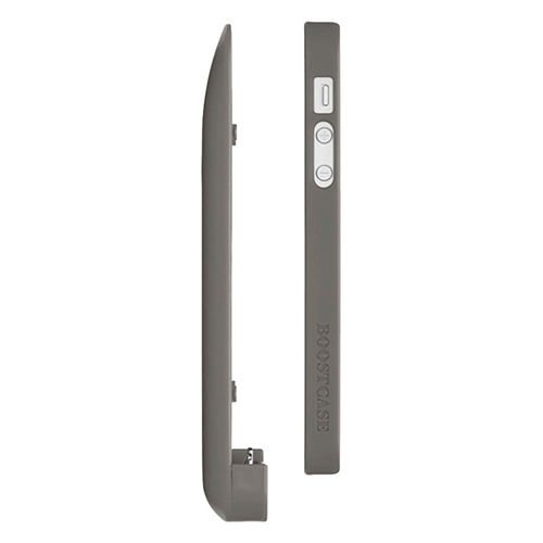 Boostcase iPhone SE/5S/5 ile Uyumlu 2200 mAh Şarjlı Kılıf Gri