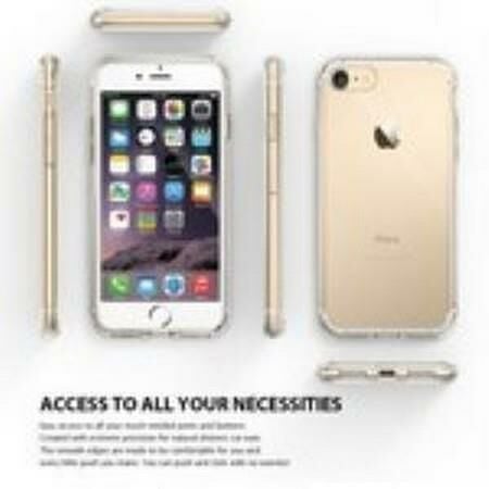 Ringke Fusion iPhone 7/8 ile Uyumlu KIlıf Rose Gold