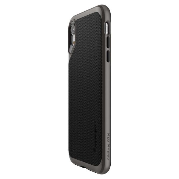 Spigen iPhone XR ile Uyumlu Kılıf Neo Hybrid Gunmetal