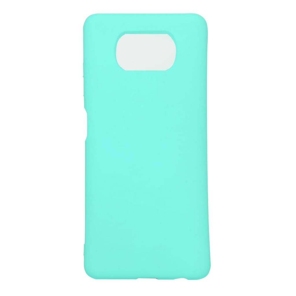 Poco X3 ile Uyumlu Cappy Silikon Kılıf Turkuaz
