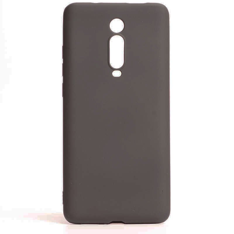 Zore Mi 9T ile Uyumlu Premier Silikon Kılıf Siyah