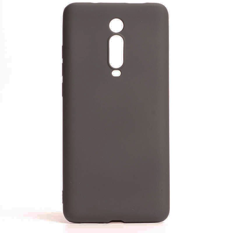 Zore Mi 9T ile Uyumlu Premier Silikon Kılıf Siyah