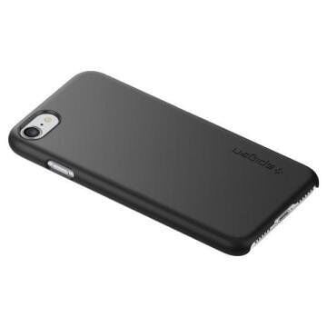 Spigen iPhone 7 ile Uyumlu Kılıf Thin Fit Ultra İnce Black
