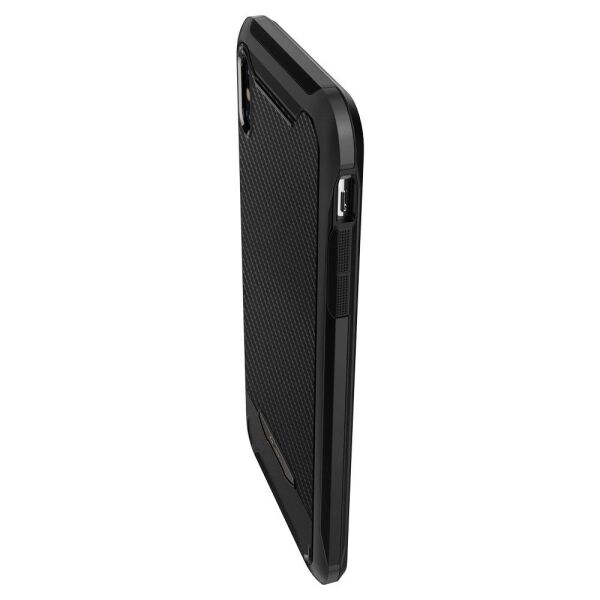 Spigen iPhone XS Max ile Uyumlu Kılıf Hybrid NX Black
