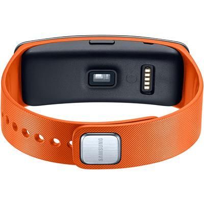 Gear Fit ile Uyumlu Strap Large Kayış - Turuncu - ET-SR350XOEGWW
