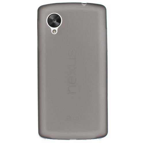 Nexus 5 D821 ile Uyumlu Ultra Slim Kılıf 0,3 mm Siyah