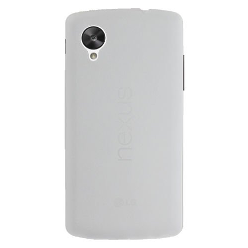 Nexus 5 D821 ile Uyumlu Ultra Slim Kılıf 0,3 mm Beyaz