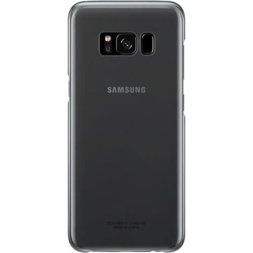 Galaxy S8 ile Uyumlu Şeffaf Kılıf Siyah EF-QG950CBEGWW