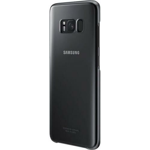 Galaxy S8 ile Uyumlu Şeffaf Kılıf Siyah EF-QG950CBEGWW