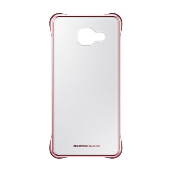 Galaxy A3 (2016) A310F ile Uyumlu Clear Back Cover Kılıf Rose Gold EF-QA310CZEGWW (Out)