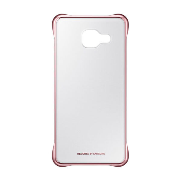 Galaxy A3 (2016) A310F ile Uyumlu Clear Back Cover Kılıf Rose Gold EF-QA310CZEGWW (Out)