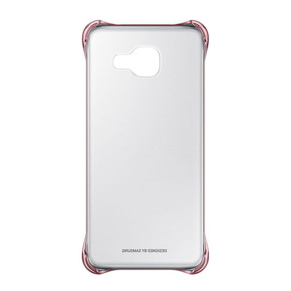 Galaxy A3 (2016) A310F ile Uyumlu Clear Back Cover Kılıf Rose Gold EF-QA310CZEGWW (Out)