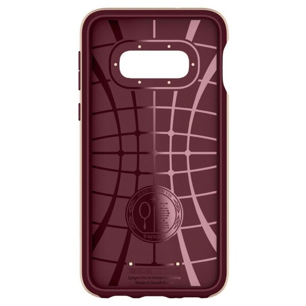 Spigen Galaxy S10e ile Uyumlu Kılıf Neo Hybrid Burgundy