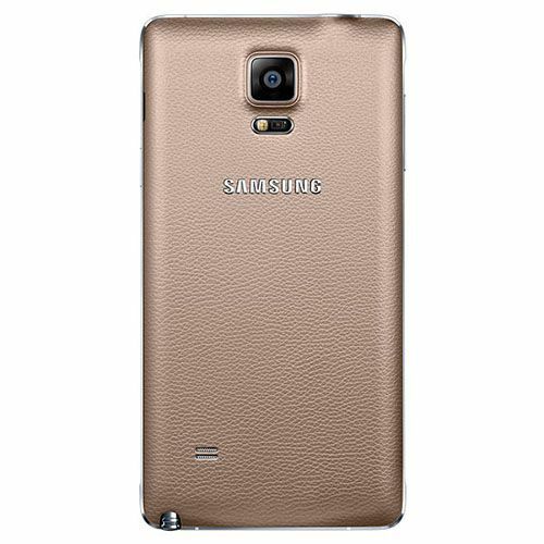 Galaxy Note 4 N910 ile Uyumlu Arka Kapak Gold EF-ON910SEEGWW (Out)