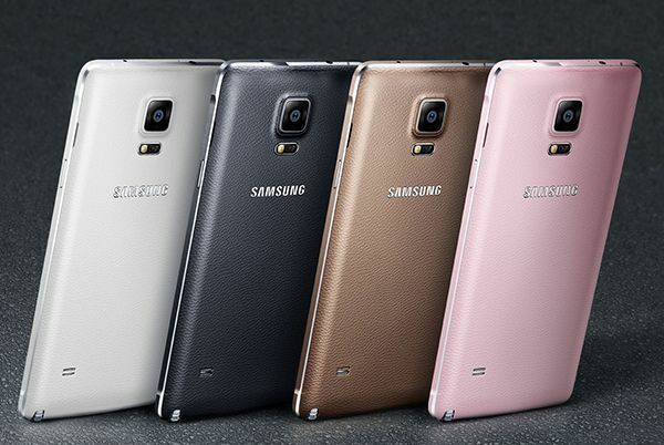 Galaxy Note 4 N910 ile Uyumlu Arka Kapak Gold EF-ON910SEEGWW (Out)