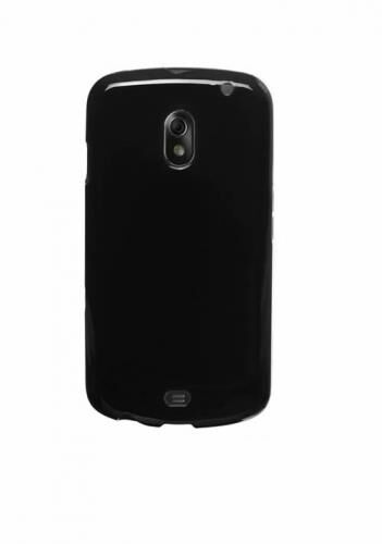 Galaxy Nexus i9250 ile Uyumlu Parlak Silikon Kılıf Siyah Renk