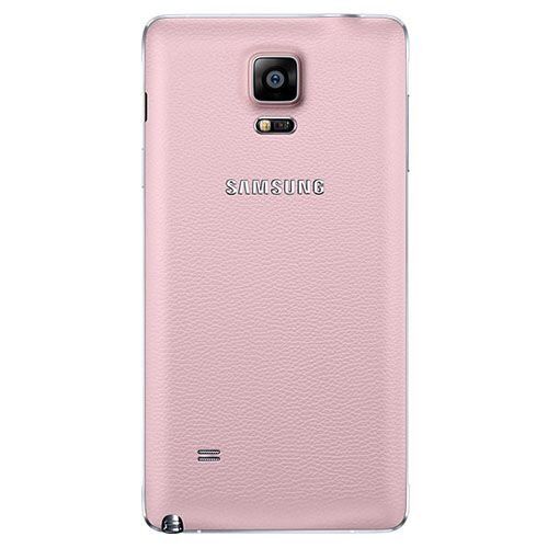 Galaxy Note 4 N910 ile Uyumlu Arka Kapak Pembe EF-ON910SPEGWW (Out)