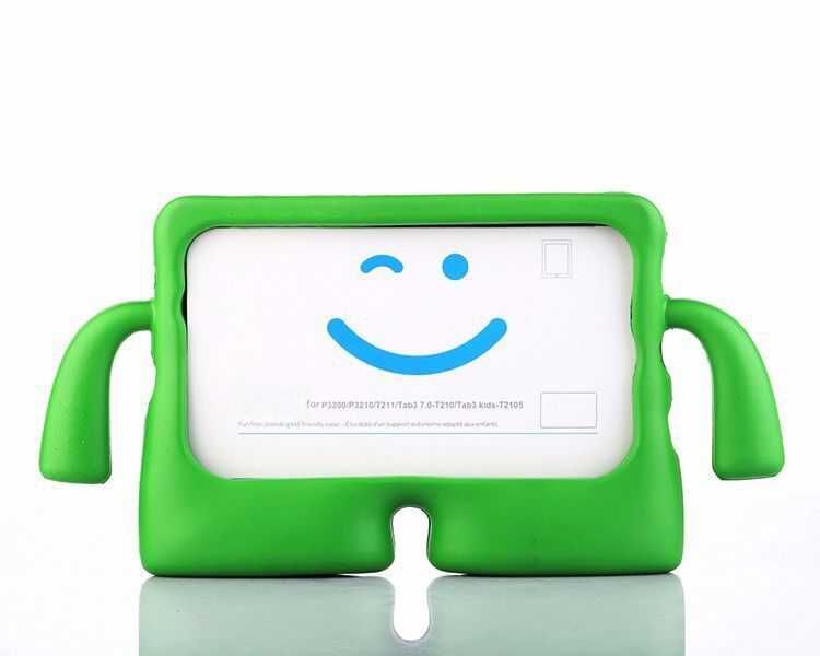 iPad Air/Air2/Yeni 2017 ile Uyumlu Çocuk Kılıfı Yeşil