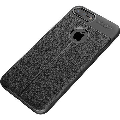 Zore iPhone 7 Plus ile Uyumlu Niss Silikon Kılıf Siyah