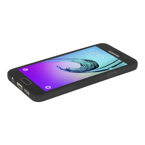 Incıpıo Galaxy A310F Galaxy A3 (2016) ile Uyumlu Kılıf Mat Silikon Siyah