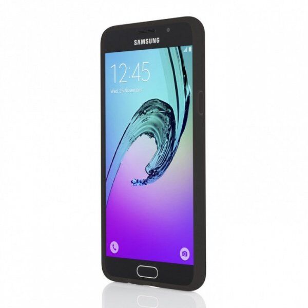 Incıpıo Galaxy A510F Galaxy A5 (2016) ile Uyumlu Kılıf Mat Silikon Siyah