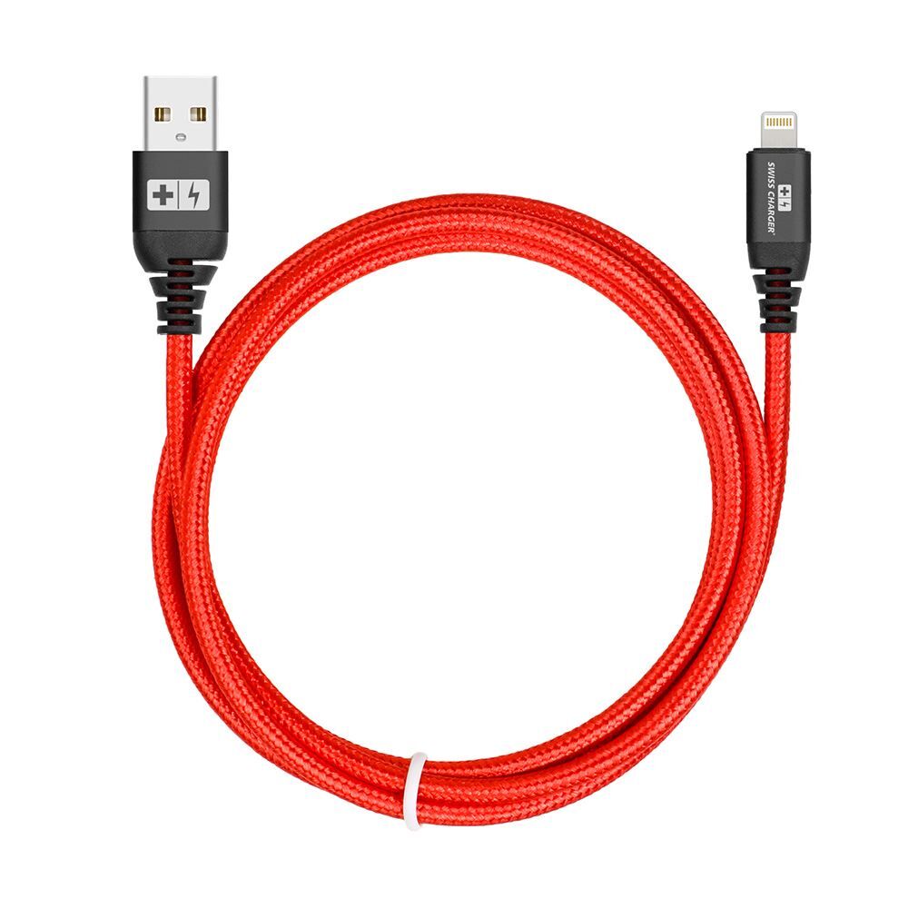 Swiss Charger Lightning Halat Kablo SCC-10031 3m