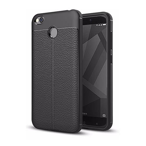 Zore Red Mi 4X ile Uyumlu Niss Silikon Kılıf Siyah