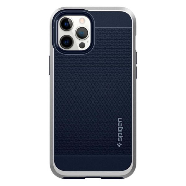 Spigen iPhone 12 Pro Max ile Uyumlu Kılıf Neo Hybrid Satin Silver