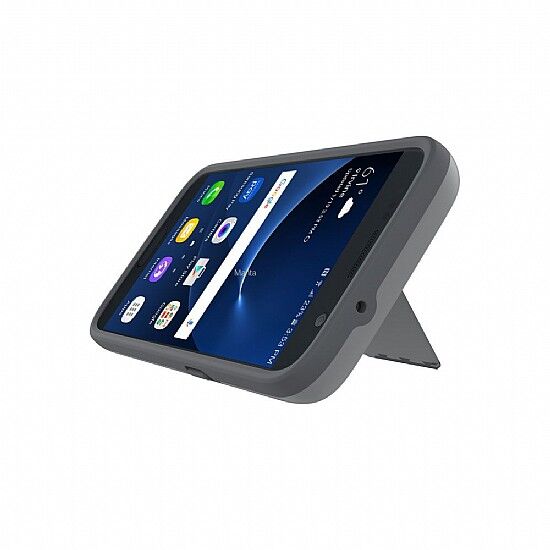 Incıpıo Galaxy S7 ile Uyumlu Kartlık Sert Kılıf Gri