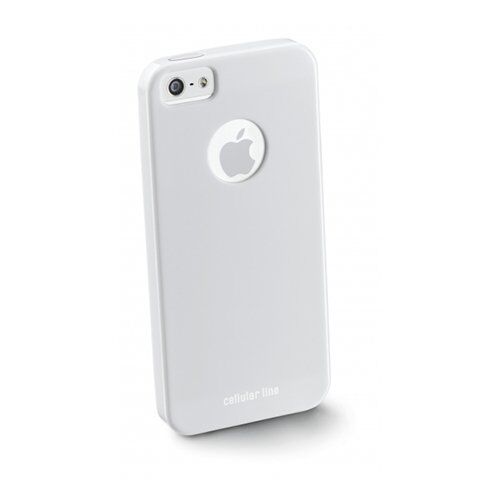 Cellular Line iPhone SE/5S/5 ile Uyumlu Shocking Silikon Kılıf SHCKIPHONE5W
