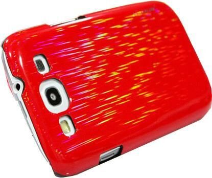 Nillkin i9300 Galaxy S3 ile Uyumlu Sert Kauçuk Kılıf (Dynamic Fashion) Kırmızı