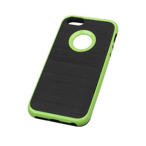 Zore iPhone SE/5S/5 ile Uyumlu Motomo Silikon Kılıf Yeşil