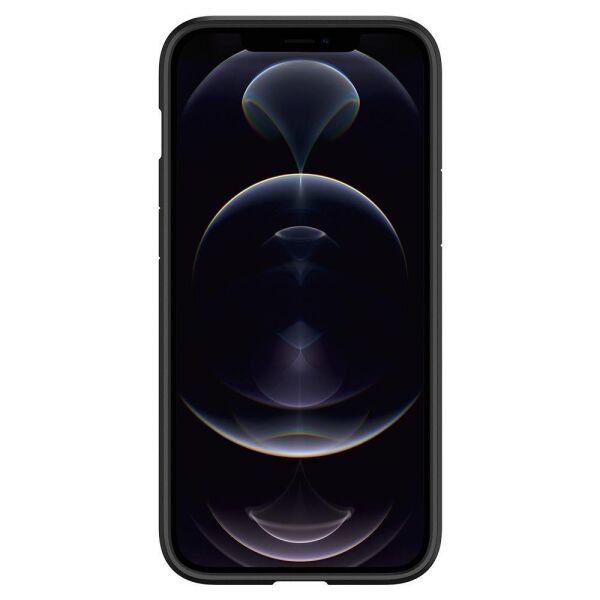 Spigen iPhone 12 Pro Max ile Uyumlu Kılıf Ultra Hybrid Matte Black