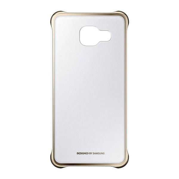 Galaxy A3 (2016) A310F ile Uyumlu Clear Back Cover Kılıf Altın EF-QA310CFEGWW