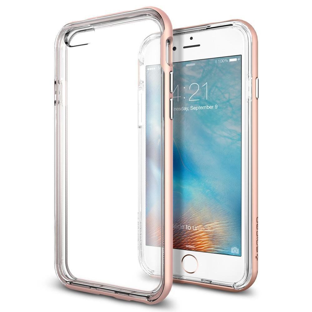 Spigen iPhone 6s/6 ile Uyumlu Kılıf Neo Hybrid EX Rose Gold