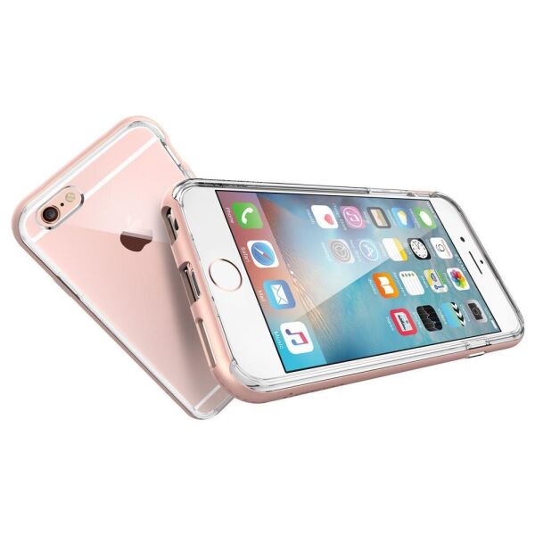 Spigen iPhone 6s/6 ile Uyumlu Kılıf Neo Hybrid EX Rose Gold