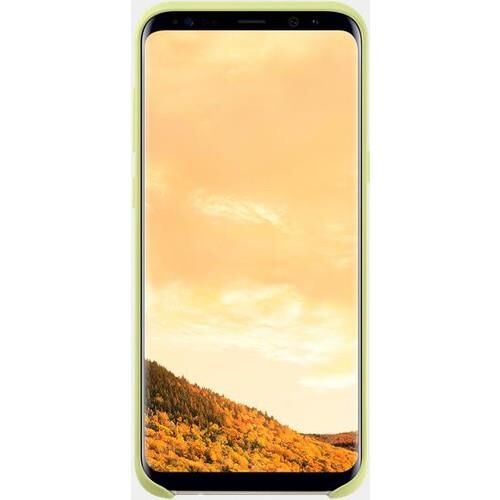 Galaxy S8 Plus ile Uyumlu Silikon Kılıf Yeşil EF-PG955TGEGWW (Out)