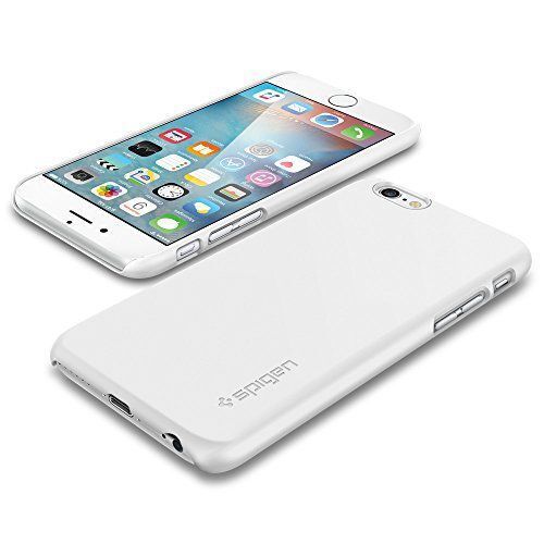 Spigen iPhone 6s/6 ile Uyumlu Kılıf Thin Fit Ultra İnce Shimmery White