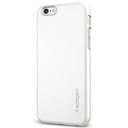 Spigen iPhone 6s/6 ile Uyumlu Kılıf Thin Fit Ultra İnce Shimmery White