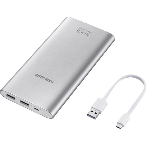 10000mAh Taşınabilir Hızlı Şarj Cihazı Gümüş - P1100BSEGTR