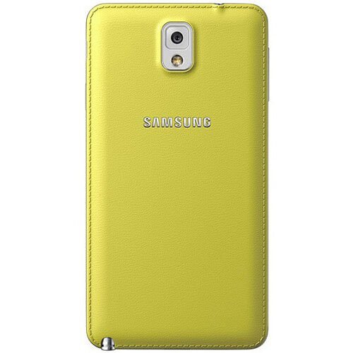 Galaxy Note 3 N9000 ile Uyumlu Arka Kapak Sarı