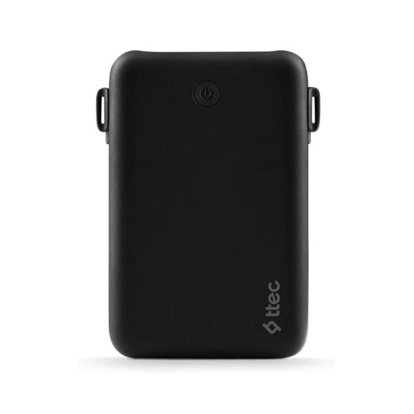 Ttec ReCharger Duo Type C Kablolu 10.000mAh Prowerbank 2BB177S Siyah