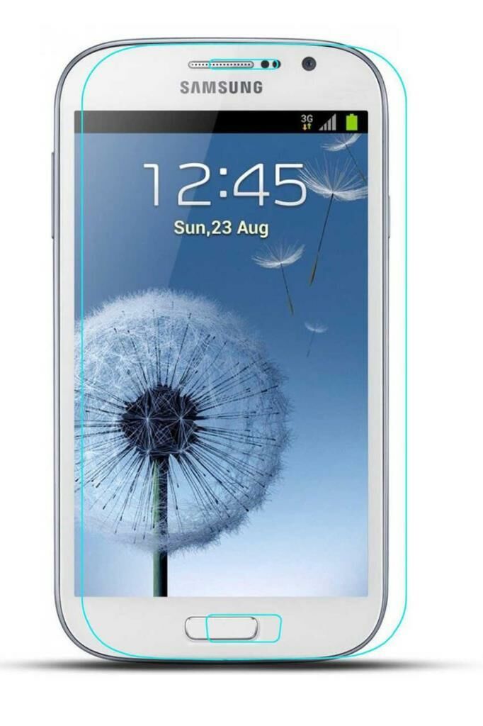 Galaxy S Dous S7562 ile Uyumlu Cam Ekran Koruyucu Şeffaf