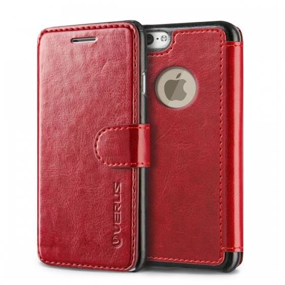 Verus iPhone 6/6S 4.7 ile Uyumlu Wallet Layered Dandy Wine Black