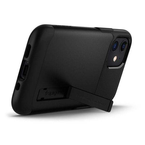 Spigen iPhone 12 Mini ile Uyumlu Kılıf Slim Armor Black