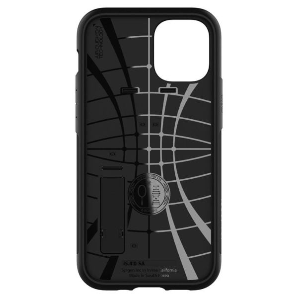 Spigen iPhone 12 Mini ile Uyumlu Kılıf Slim Armor Black